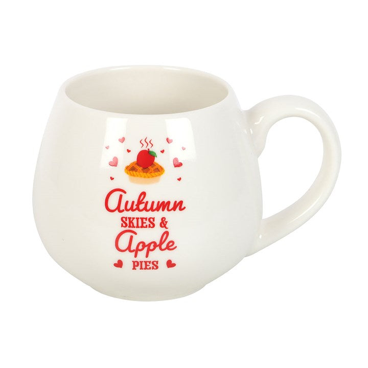 Autumn Skies & Apple Pies Rounded Mug