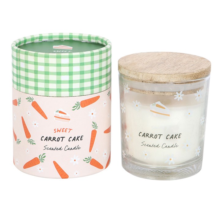 Sweet Carrot Cake Candle