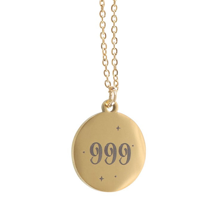 999 Angel Number Release Necklace