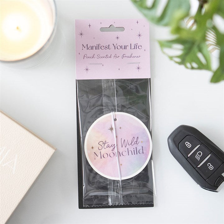 Stay Wild Moonchild Peach Scented Air Freshener