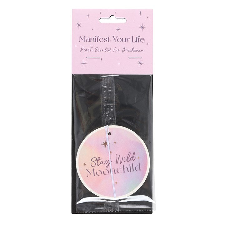 Stay Wild Moonchild Peach Scented Air Freshener