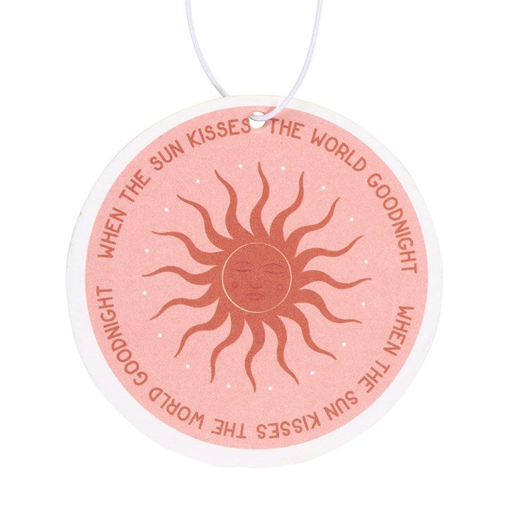 Golden Hour Sun Floral Scented Air Freshener