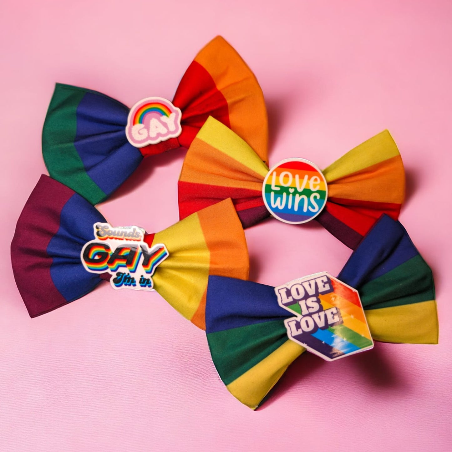 Pride 3D Bow Ties