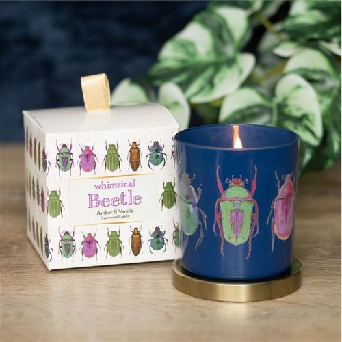 Blue Beetle Candle