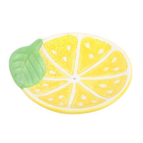 Lemon Slice Incense Stick Holder