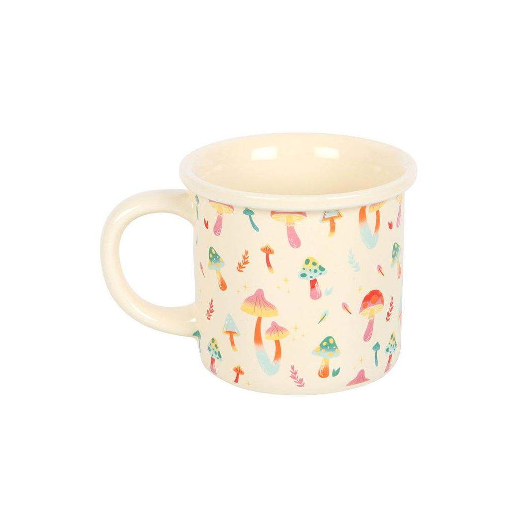 Funky Fungi Mushroom Print Mug